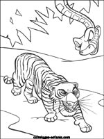 Coloriages de tigres