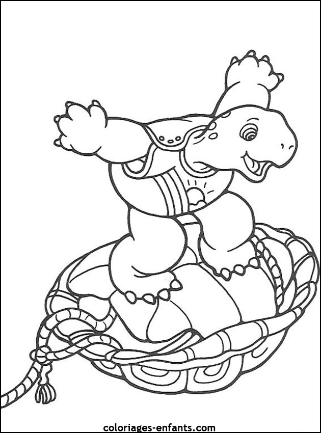 coloriage de tortues - dessins d'animaux  imprimer