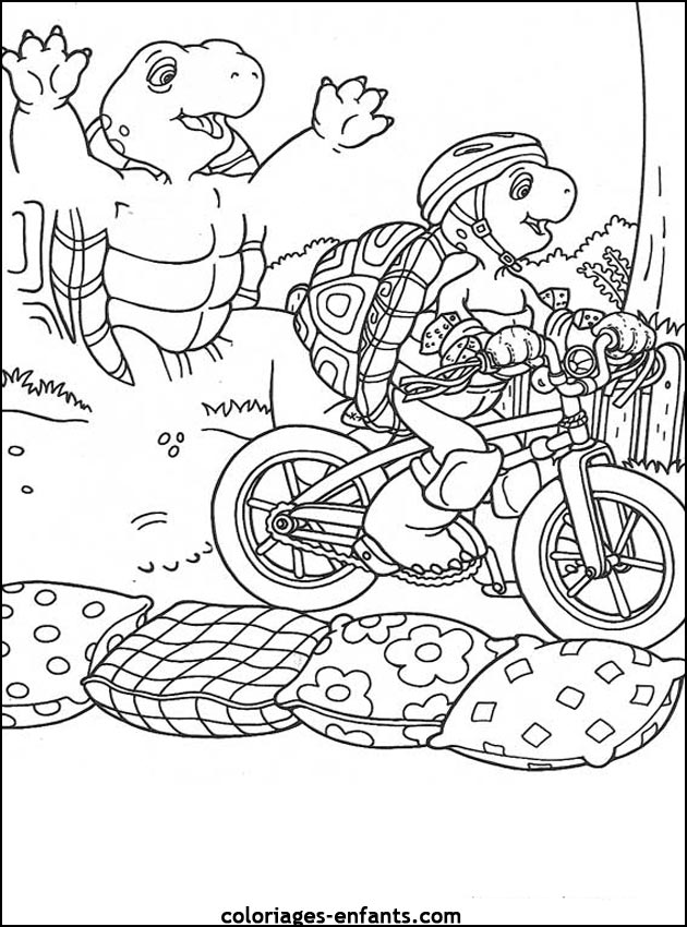 coloriage de tortues - dessins d'animaux  imprimer