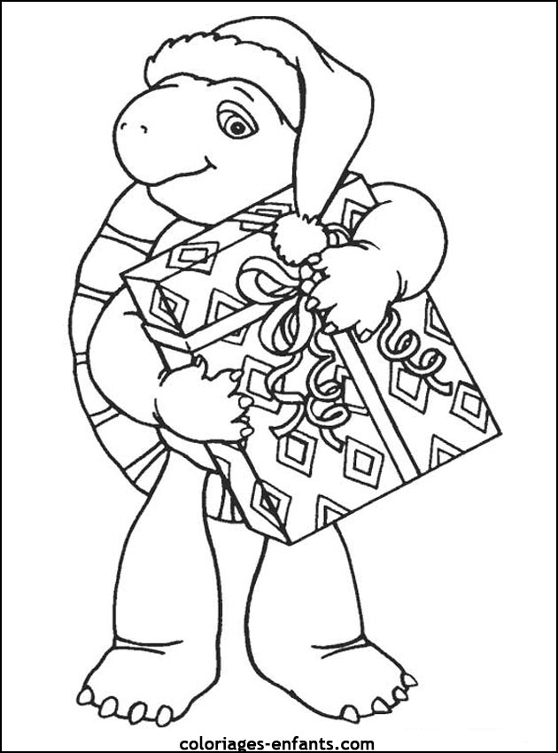 coloriage de tortues - dessins d'animaux  imprimer