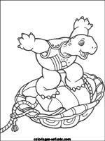 Coloriages de tortues