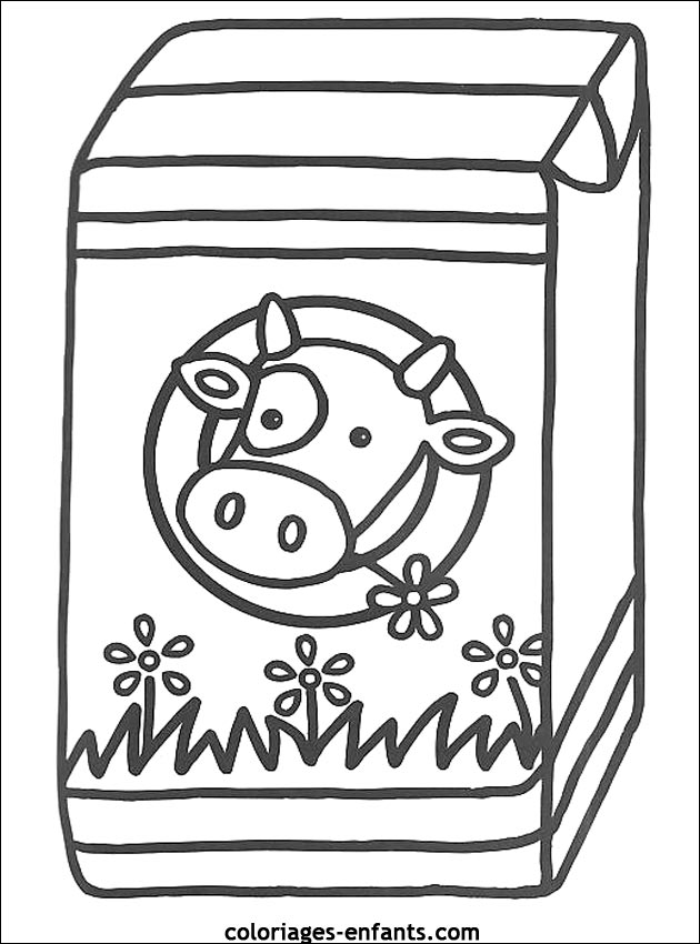 coloriage de vache - dessins d'animaux  imprimer pour enfant