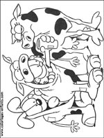 Coloriages de vaches