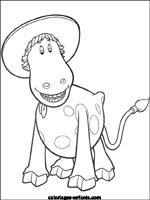 Coloriages de vaches