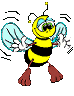 images animées d'abeilles