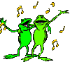 gifs animés de grenouilles