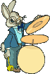 gifs animés de lapins