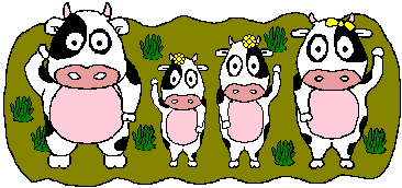 gifs animés de vaches