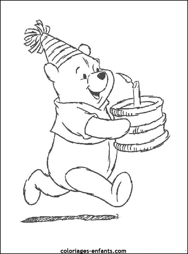 coloriage d'anniversaire de coloriages-enfants.com