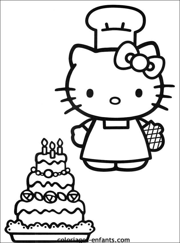 coloriage d'anniversaire de coloriages-enfants.com