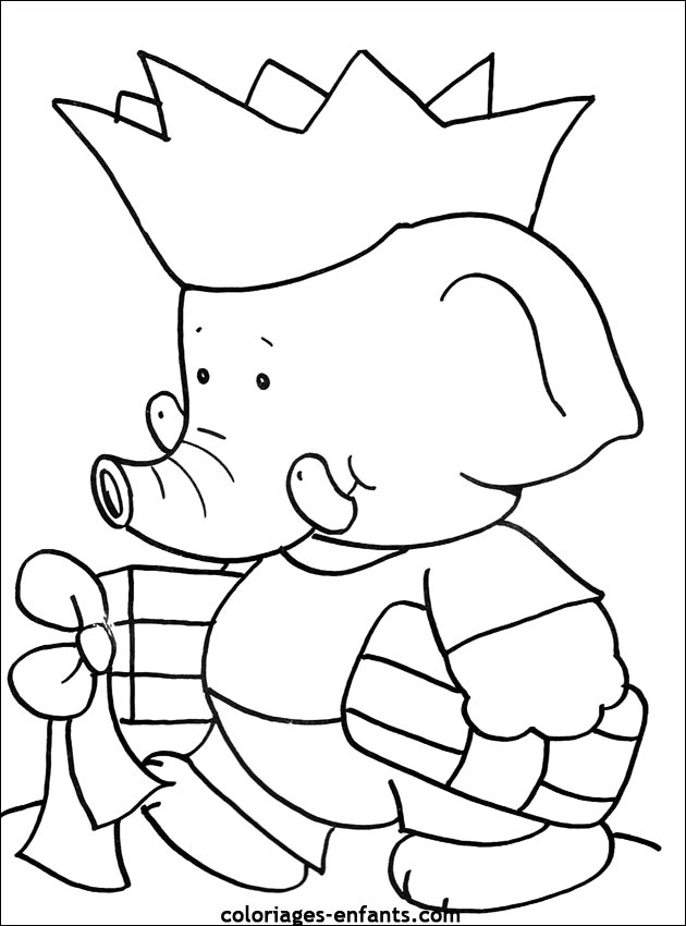 coloriage d'anniversaire de coloriages-enfants.com