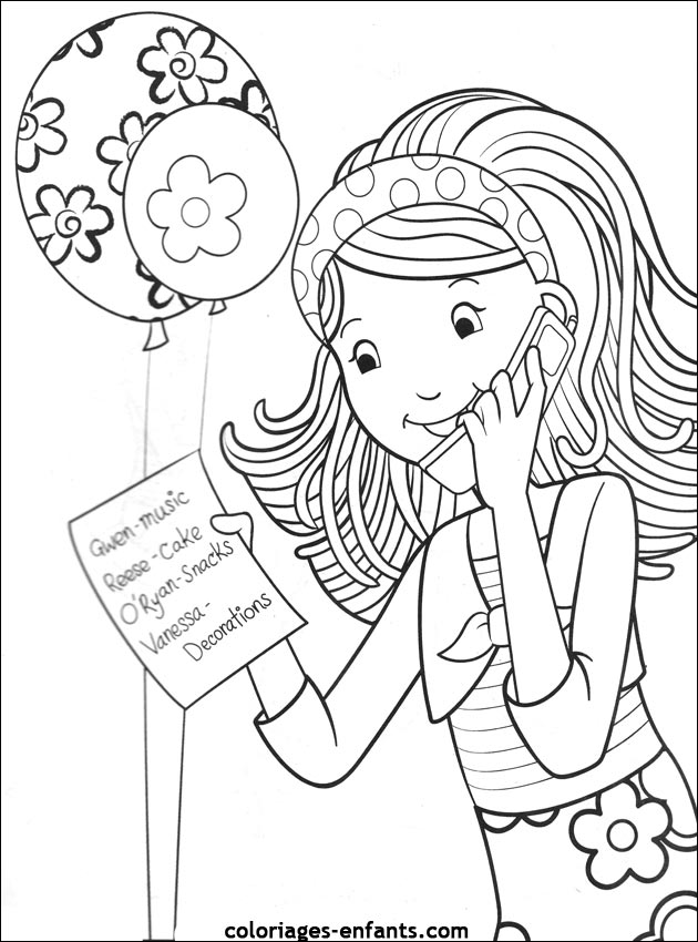 coloriage d'anniversaire de coloriages-enfants.com