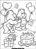 Coloriages d'anniversaire