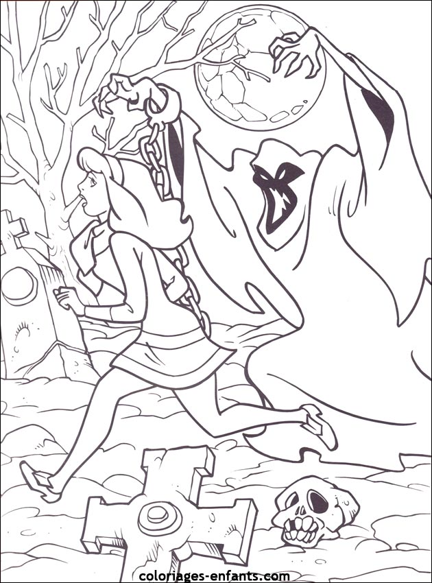 imprime ce coloriage d'halloween