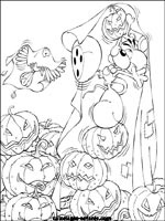 Coloriages d'halloween