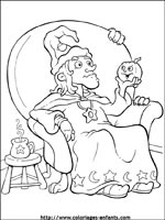 Coloriages d'halloween