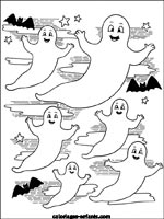 Coloriages d'halloween