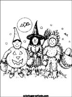 Coloriages d'halloween