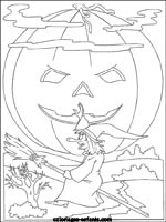 Coloriages d'halloween