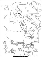 Coloriages d'halloween