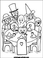 Coloriages d'halloween