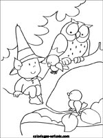 Coloriages d'halloween