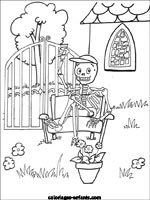 Coloriages d'halloween