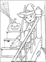 Coloriages d'halloween