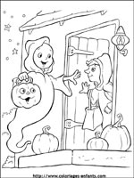 Coloriages d'halloween