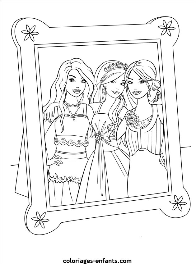 coloriage de mariage