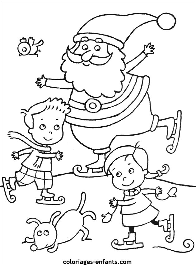 imprime ce coloriage de Nol