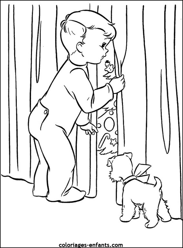 imprime ce coloriage de Nol