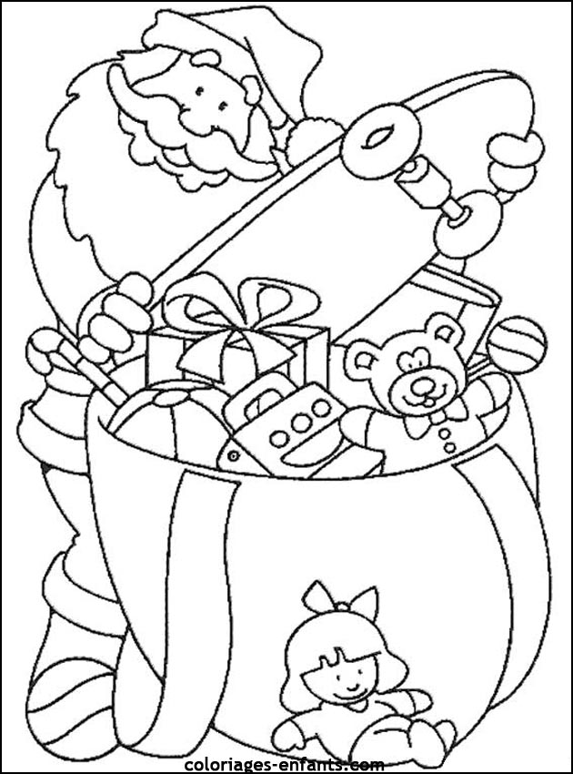 imprime ce coloriage de Nol