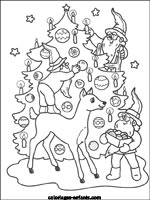 Coloriages de Noël