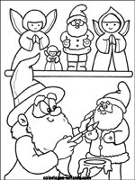 Coloriages de Noël