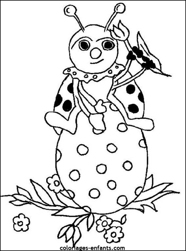 coloriage de Pques
