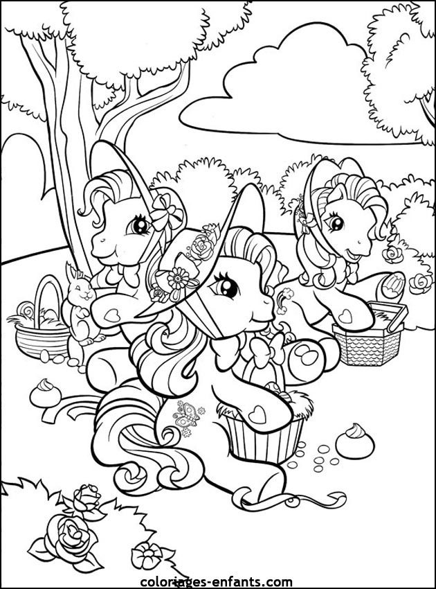 coloriage de Pques