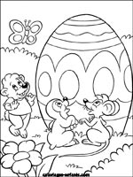 Coloriages de Paques