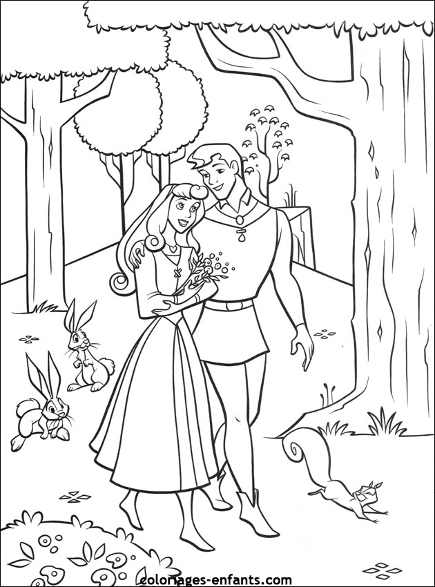 coloriage de saint-valentin