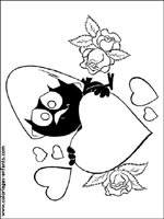 Coloriages de st-valentin