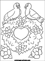 Coloriages de st-valentin