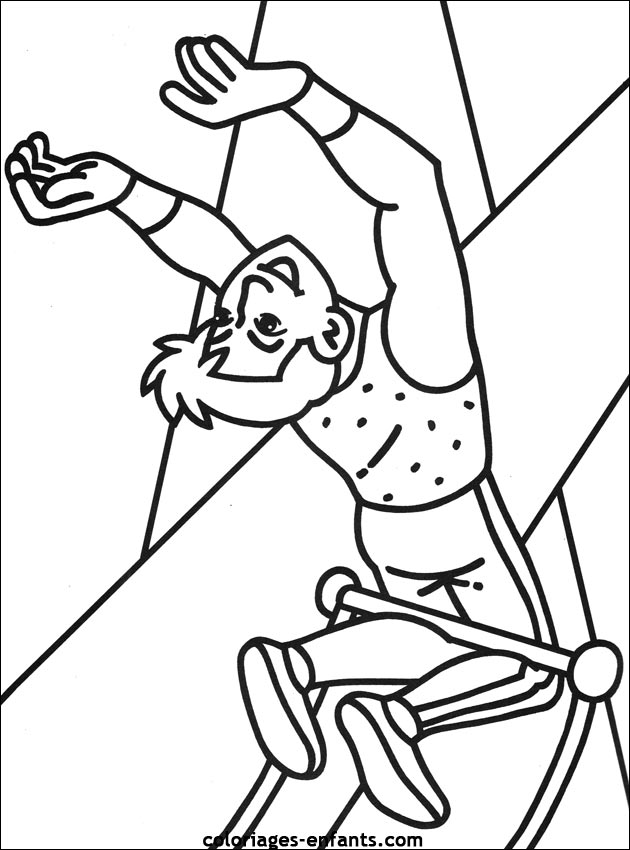 coloriage du cirque