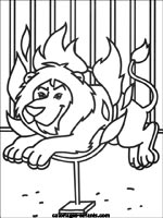 Coloriages du uméro des lions