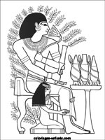 Coloriages d'Egypte