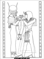 Coloriages d'Egypte