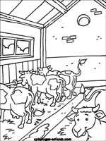 Coloriages de la ferme