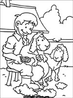 Coloriages de la ferme