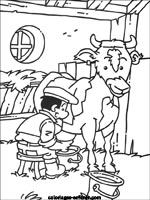 Coloriages de la ferme