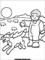 Coloriages de la ferme