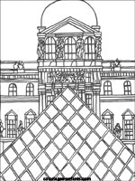 Coloriages du musée du Louvre